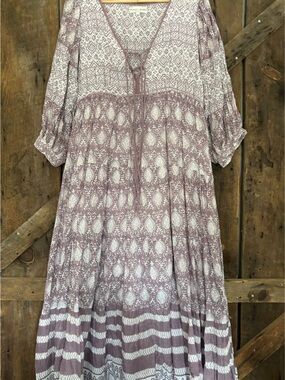 Daughters of India Jasmine midi in Lavender